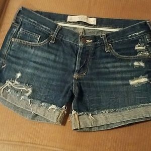 Abercrombie and Fitch denim shorts size 25